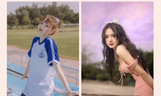 Nữ sinh 10X Bình Dương sở hữu nhan sắc ngọt ngào tựa “búp bê lai”