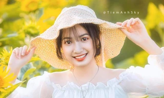 Vẻ đẹp trong veo tựa ‘nàng thơ’ của nữ sinh trường Cao đẳng Sư phạm Trung ương