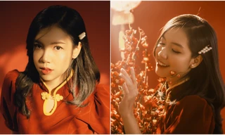 Thiếu nữ Cà Mau xúng xính sắc đỏ, đẹp rạng ngời trong ngày đầu Xuân