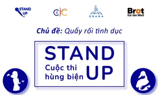 Cuộc thi hùng biện Stand Up 2020: “Hãy tôn trọng. Chấm dứt quấy rối tình dục”