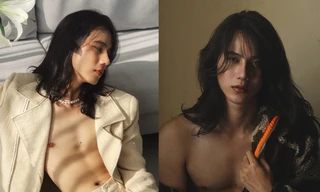 Mê mẩn trước nhan sắc của “Mỹ nam tóc dài” là người Việt gốc Hoa 