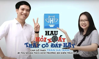 Dàn thầy giáo “siêu kool” Đại học Kiến trúc Hà Nội tung clip cổ vũ thí sinh thi năng khiếu