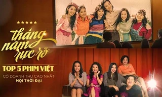 Tháng năm rực rỡ thu 84 tỷ, lọt top 5 phim Việt có doanh thu cao nhất