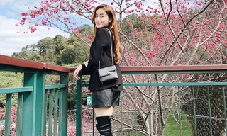 Huyền My khoe street style 'chất lừ' khi du lịch Đài Loan đầu năm mới