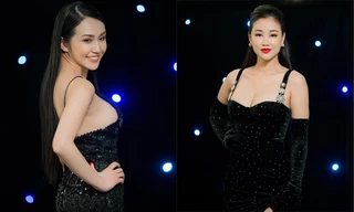 Bà xã Tuấn Hưng đọ vẻ nóng bỏng với Maya và dàn sao ở sự kiện