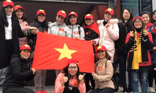 CĐV Việt Nam đổ bộ sân Thường Châu cổ vũ U23 Việt Nam