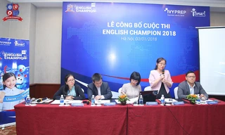 Buổi công bố khởi động cuộc thi tiếng Anh English Champion 2018.