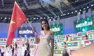 VIDEO: Hoa hậu Tiểu Vy cảm ơn khán giả đã ủng hộ tại Hoa hậu Thế giới