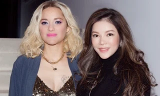 Lý Nhã Kỳ và nữ diễn viên Pháp" Marion Cotillard.