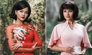 Vũ Thu Phương tái xuất đẹp khó rời mắt khi diện áo dài Tết