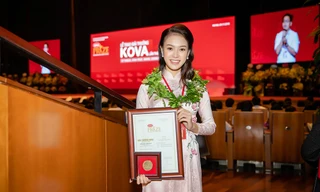 Người đẹp truyền thông Phùng Bảo Ngọc Vân giành giải thưởng KOVA