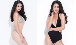 Phương Khánh nóng bỏng với bikini sau khi ghi điểm ở Hoa hậu Trái đất