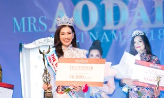 Top 10 HHVN 2010 Phí Thuỳ Linh đăng quang Mrs Áo dài 2018