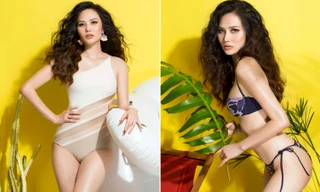 Hoa hậu Du lịch Toàn cầu 2018 Diệu Linh nóng bỏng với bikini