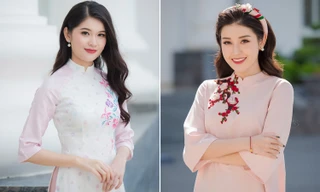 Á hậu Huyền My, Thuỳ Dung đọ sắc 'không tì vết' với áo dài màu pastel