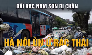 Người dân 7 lần chặn xe rác vào bãi Nam Sơn, đòi quyền lợi