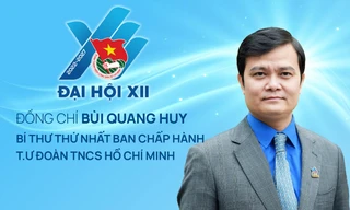 Đại hội XII: Chân dung Bí thư thứ nhất T.Ư Đoàn Bùi Quang Huy