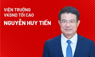 Tân Viện trưởng Viện Kiểm sát nhân dân tối cao Nguyễn Huy Tiến