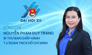 Đại hội XII: Chân dung Bí thư T.Ư Đoàn Nguyễn Phạm Duy Trang