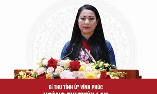 Bí thư Tỉnh ủy Vĩnh Phúc Hoàng Thị Thúy Lan