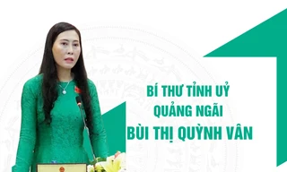 Chân dung Bí thư Tỉnh ủy Quảng Ngãi Bùi Thị Quỳnh Vân