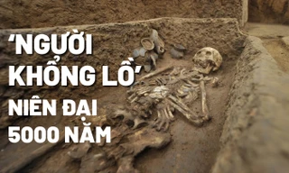 Kinh ngạc bộ xương 5.000 năm tuổi: Manh mối bộ tộc 'người khổng lồ'? 