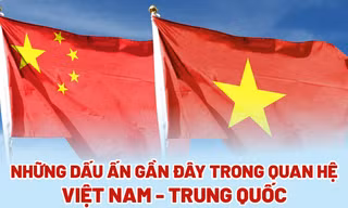 [Infographic] Những dấu ấn gần đây trong quan hệ Việt Nam - Trung Quốc