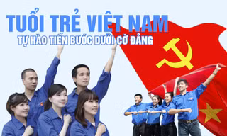 Tuổi trẻ Việt Nam tự hào tiến bước dưới cờ Đảng