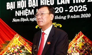 Chân dung Bí thư Tỉnh ủy Nam Định Đoàn Hồng Phong