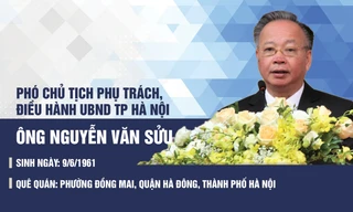 Chân dung người phụ trách, điều hành UBND Hà Nội thay ông Nguyễn Đức Chung