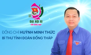 Chân dung Bí thư Tỉnh Đoàn Đồng Tháp Huỳnh Minh Thức 
