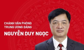 Chân dung Chánh Văn phòng Trung ương Đảng Nguyễn Duy Ngọc