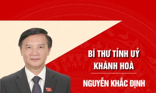Chân dung Bí thư Tỉnh ủy Khánh Hòa Nguyễn Khắc Định