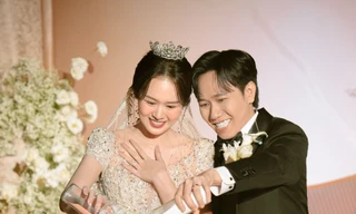 Nghi thức lạ trong đám cưới Anh Đức - Quỳnh Anh