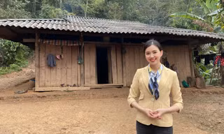 Người đẹp Hoa hậu Việt Nam Hà Thanh Vân tiết lộ kỉ niệm lần đầu tiên lên sóng VTV
