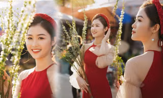 Hotgirl Hà Tĩnh từng thi Hoa hậu Việt Nam khoe nhan sắc đẹp tựa 'sương mai'