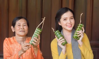 Hoa khôi Huỳnh Thúy Vi xinh đẹp với áo bà ba