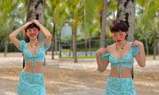 Tóc Tiên tung ảnh sexy, Hoa hậu Hà Kiều Anh 'than trời'