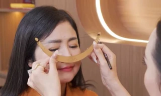 Nhiều NSND, NSƯT quảng cáo làm chân mày dán mác phong thủy