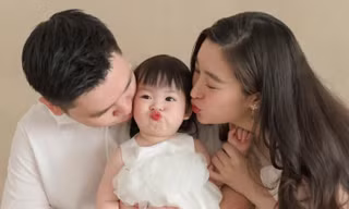 Hình ảnh con gái Đỗ Mỹ Linh
