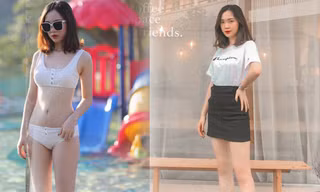Nữ sinh Học viện Tài chính sở hữu vòng eo 59cm dự thi Hoa hậu Việt Nam 2020 ​