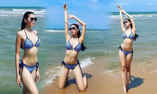 Ngọc Thảo tung ảnh bikini khoe body nóng 'bỏng rẫy' ở Thái Lan