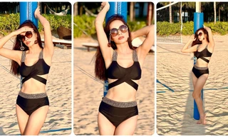 Siêu mẫu Thuý Hạnh tung ảnh bikini kèm tiết lộ bất ngờ 