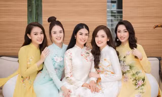 Những lần dàn hoa - á hậu hội ngộ, lên đồ sành điệu
