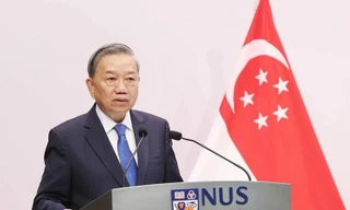 Tổng Bí thư Tô Lâm phát biểu chính sách tại Trường Chính sách công Lý Quang Diệu