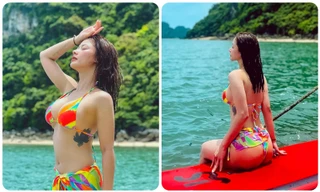 Diễn viên Huyền Thạch tung ảnh bikini cực sexy