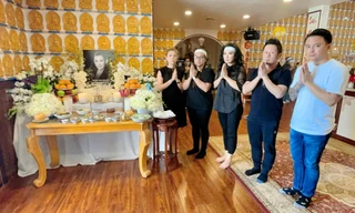 Bằng Kiều, Thanh Thảo viếng Phi Nhung ở Mỹ