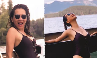 MC Nguyễn Cao Kỳ Duyên thả dáng với áo tắm nuột nà khó cưỡng