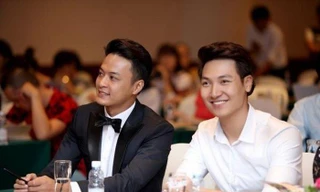 Diễn viên Hồng Đăng và Mạnh Trường. 