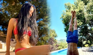 Hồng Nhung tung ảnh bikini và lộ cơ bắp bạn trai ngoại quốc gây tò mò?